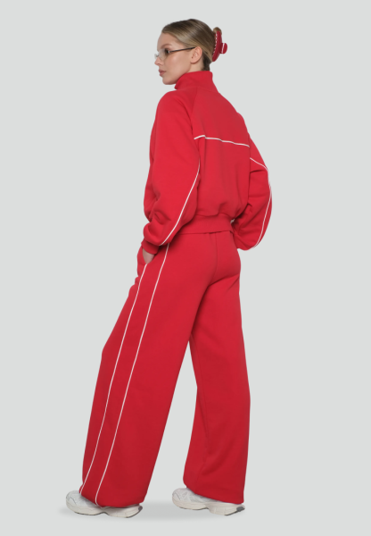 Костюм с брюками «Sports club» Barbados Cherry